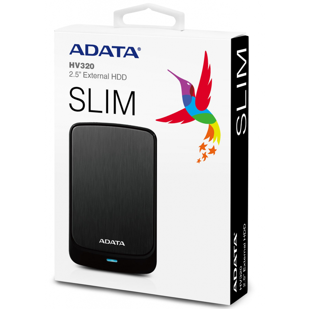 Зовнішній жорсткий диск 2.5" 2TB ADATA (AHV320-2TU31-CBK) - фото 6 Зовнішній жорсткий диск 2.5" 2TB ADATA (AHV320-2TU31-CBK) - фото 6