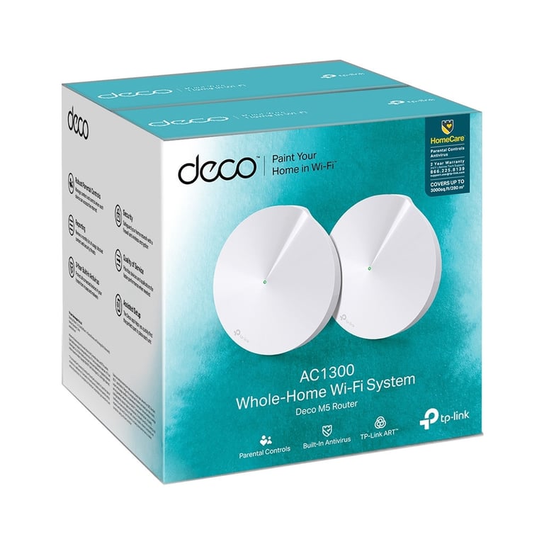 Точка доступу Wi-Fi TP-Link DECO-M5-2-PACK - фото 8