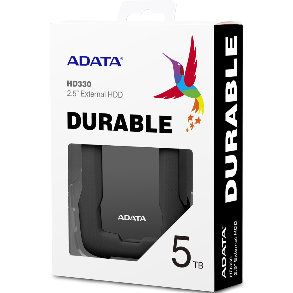 Зовнішній жорсткий диск 2.5" 5TB ADATA (AHD330-5TU31-CBK) - фото 4 Зовнішній жорсткий диск 2.5" 5TB ADATA (AHD330-5TU31-CBK) - фото 4