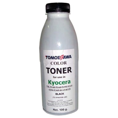 Тонер KYOCERA TK-5140/5195/5215/5305/8115 Black 100г Tomoegawa (TG-KM6030B-100) - фото 1