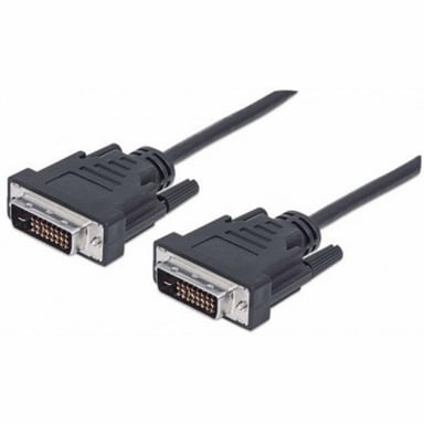 Кабель мультимедійний DVI to DVI 24+1pin, 1.8m Pro black REAL-EL (EL123500038) - фото 1