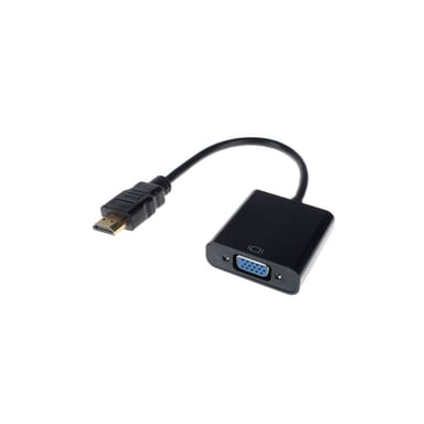 Перехідник HDMI to VGA 0.15m REAL-EL (EL123500020) - фото 1