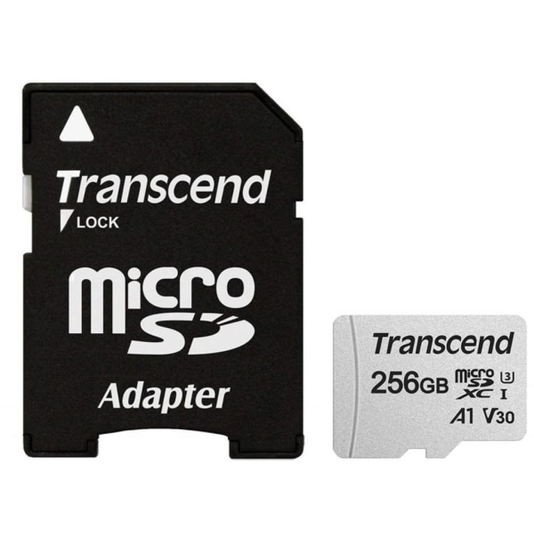 Карта пам'яті Transcend 256GB microSDXC class 10 UHS-I (TS256GUSD300S-A) - фото 1