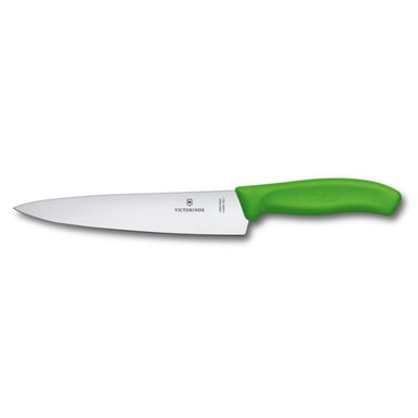Кухонний ніж Victorinox SwissClassic поварской 19 см, зеленый (6.8006.19L4B) - фото 1