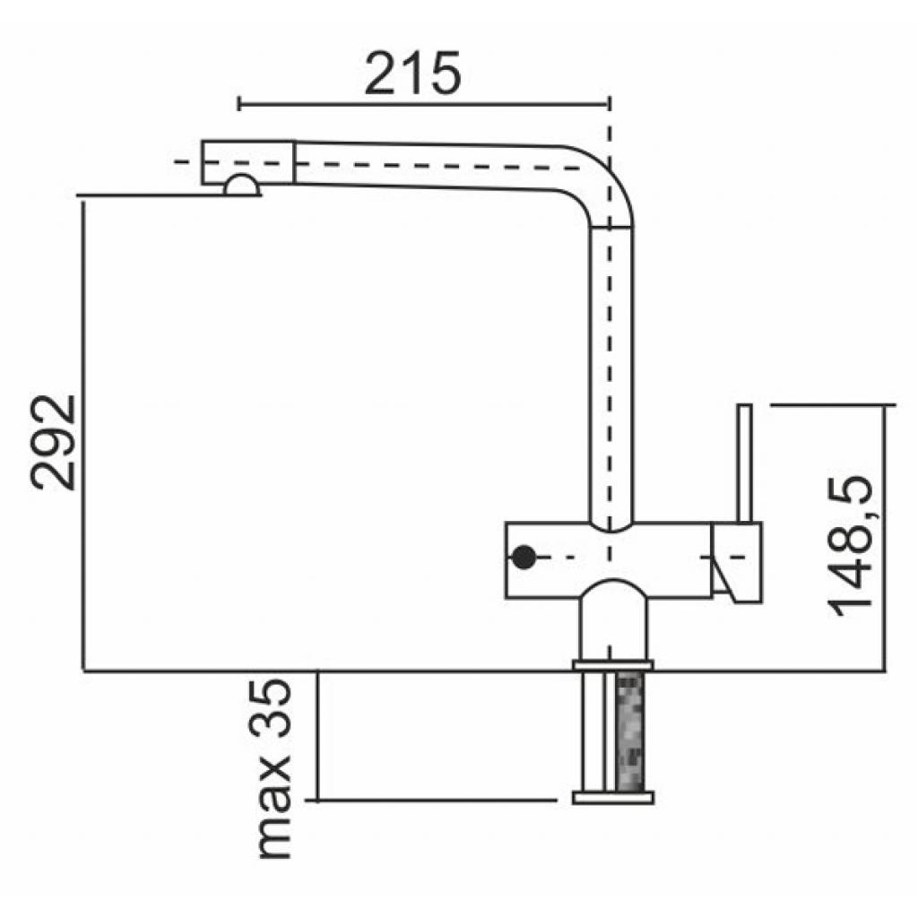 Змішувач Interline Mix new White - фото 3 Змішувач Interline Mix new White - фото 3