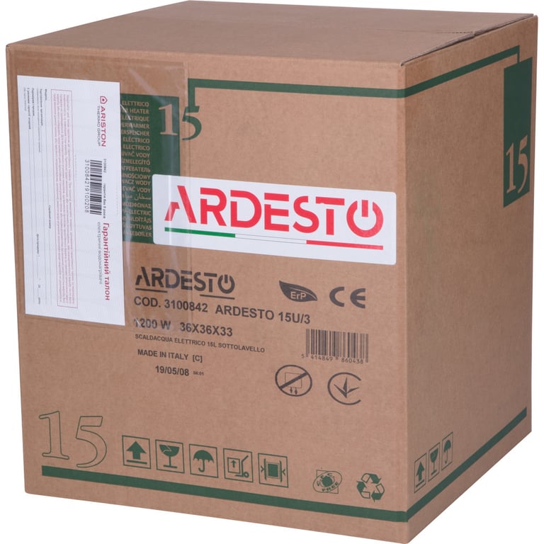 Бойлер Ardesto EWH-15UMWMI (3100842) - фото 9