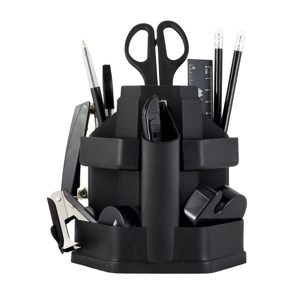 Настільний набір Buromax 16 items, black (BM.6302-01) Настільний набір Buromax 16 items, black (BM.6302-01)