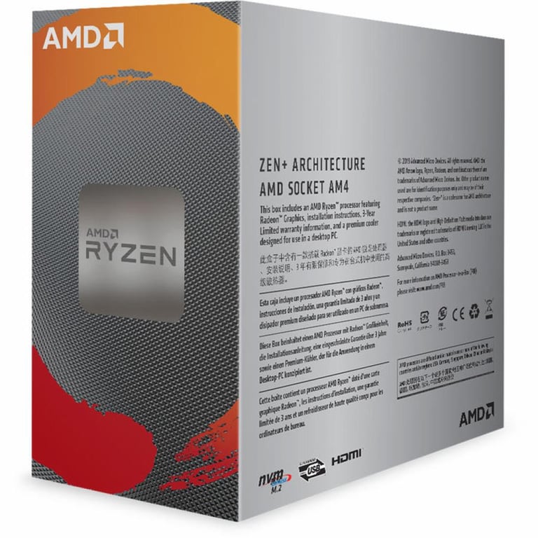 Процесор AMD Ryzen 3 3200G (YD3200C5FHBOX) - фото 3