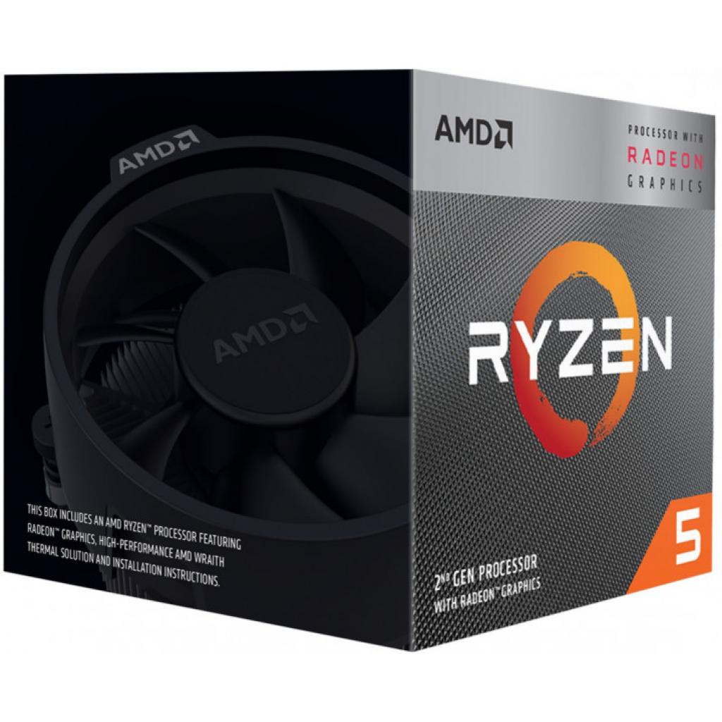 Процесор AMD Ryzen 5 3400G (YD3400C5FHBOX) - фото 2 Процесор AMD Ryzen 5 3400G (YD3400C5FHBOX) - фото 2
