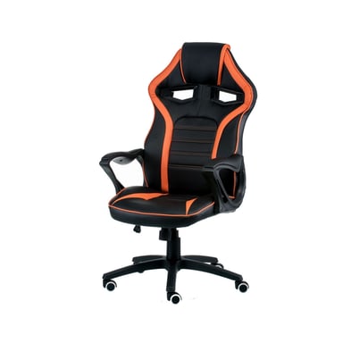 Крісло ігрове Special4You Game black/orange (E5395) - фото 1