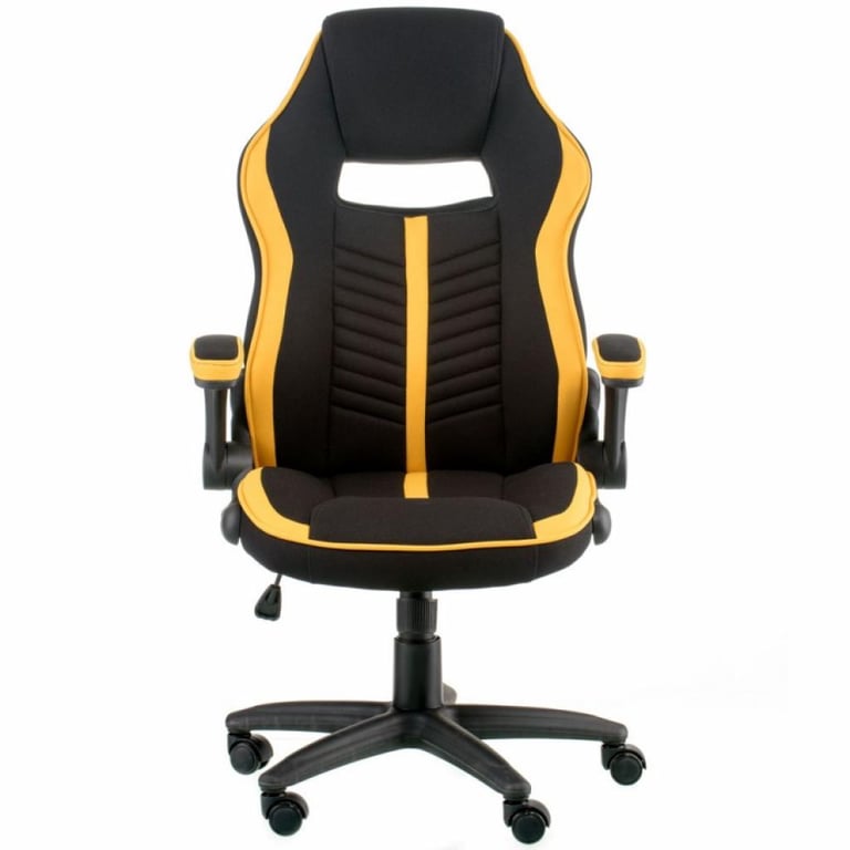 Крісло ігрове Special4You Prime black/yellow (E5548) - фото 2
