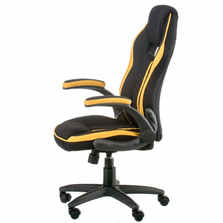 Крісло ігрове Special4You Prime black/yellow (E5548) - фото 5