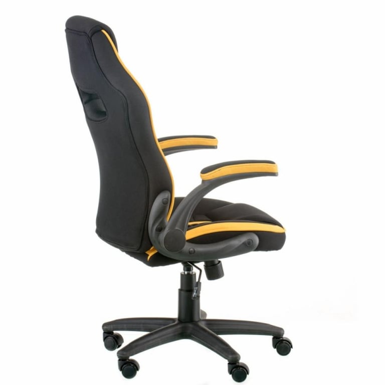 Крісло ігрове Special4You Prime black/yellow (E5548) - фото 6