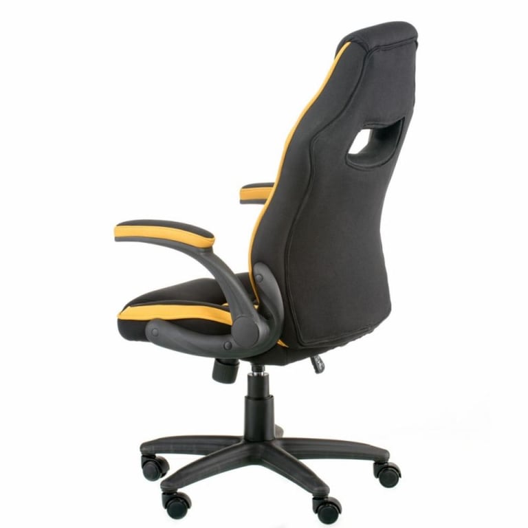 Крісло ігрове Special4You Prime black/yellow (E5548) - фото 7