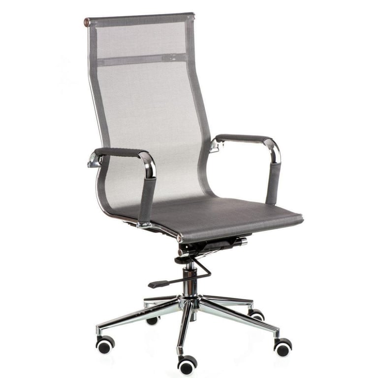 Офісне крісло Special4You Solano mesh grey (E6033) - фото 3