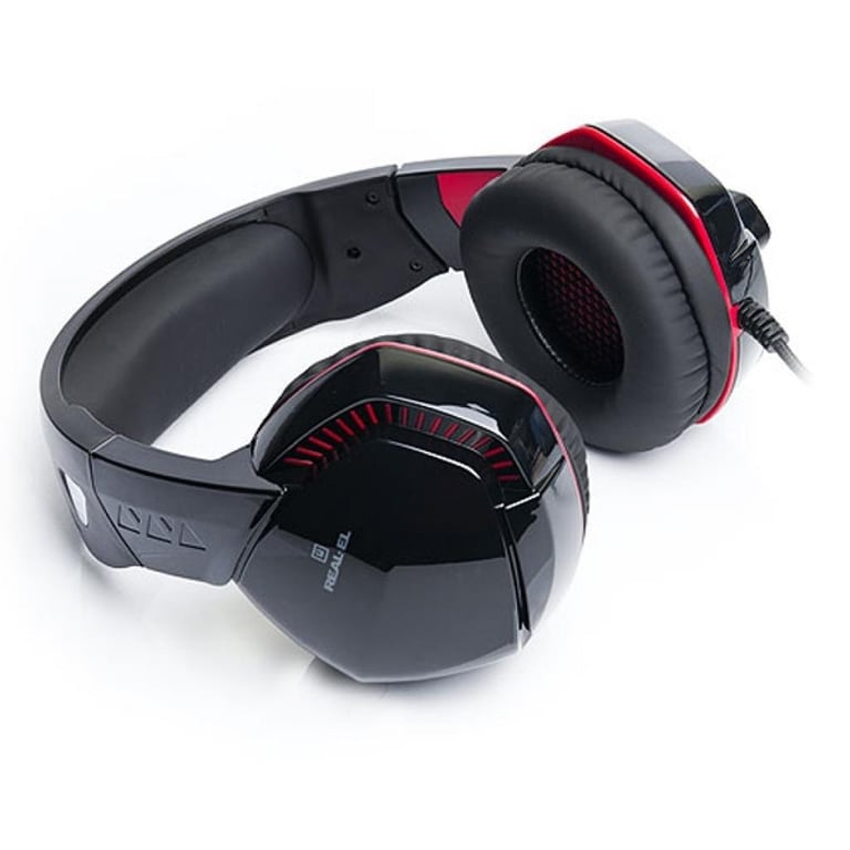 Навушники REAL-EL GDX-7800 Black/Red (EL124100027) - фото 3