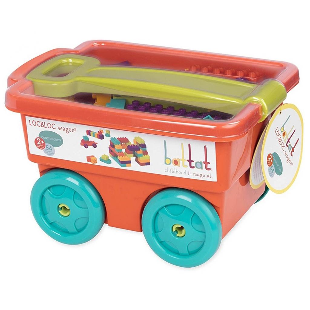 Конструктор Battat Архітектор 54 деталі у візку (BT2539Z) - фото 4 Конструктор Battat Архітектор 54 деталі у візку (BT2539Z) - фото 4