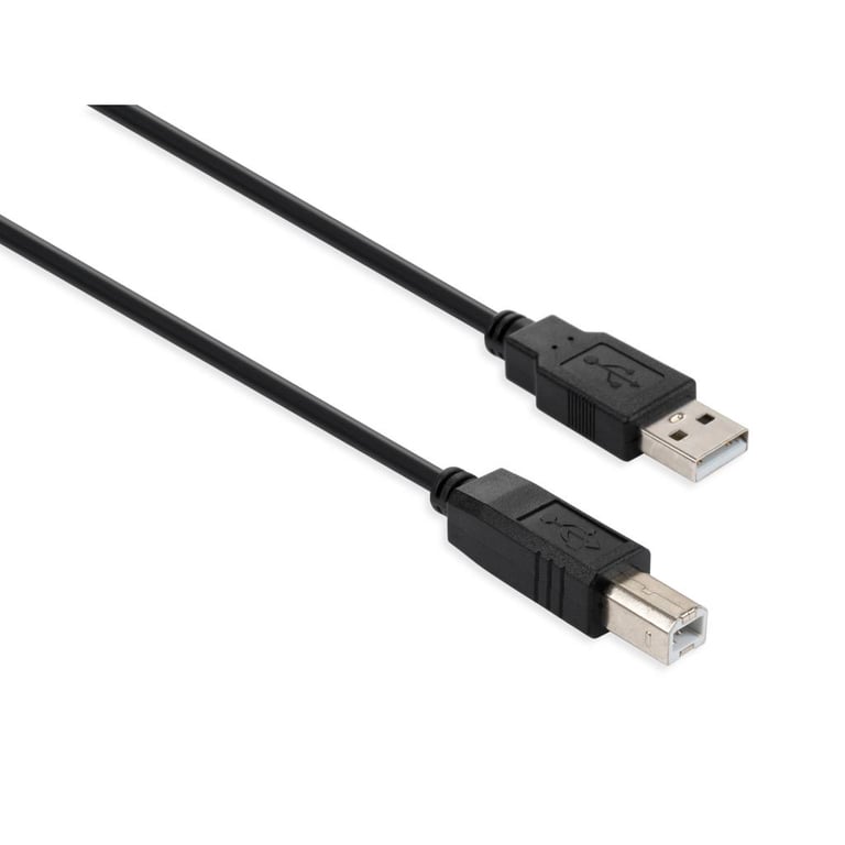 Кабель для принтера USB 2.0 AM/BM 5.0 m Vinga (VCPUSBAMBM5BK) - фото 1