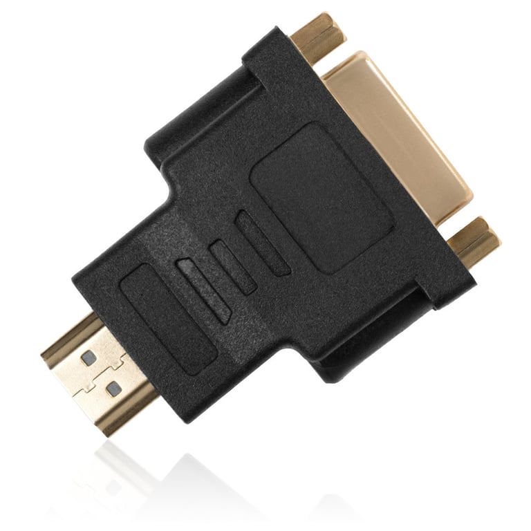 Перехідник HDMI AM to DVI 24+5 F Vinga (VCPAHDMIM2DVIFBK) - фото 3