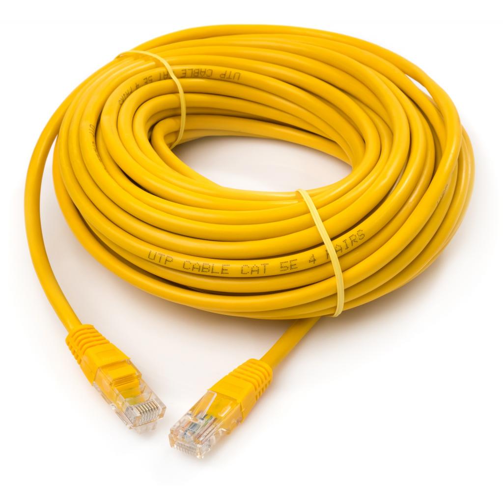 Патч-корд Vinga UTPCat5e 15 m CCA (VCPPCCCS15Y) - фото 3 Патч-корд Vinga UTPCat5e 15 m CCA (VCPPCCCS15Y) - фото 3