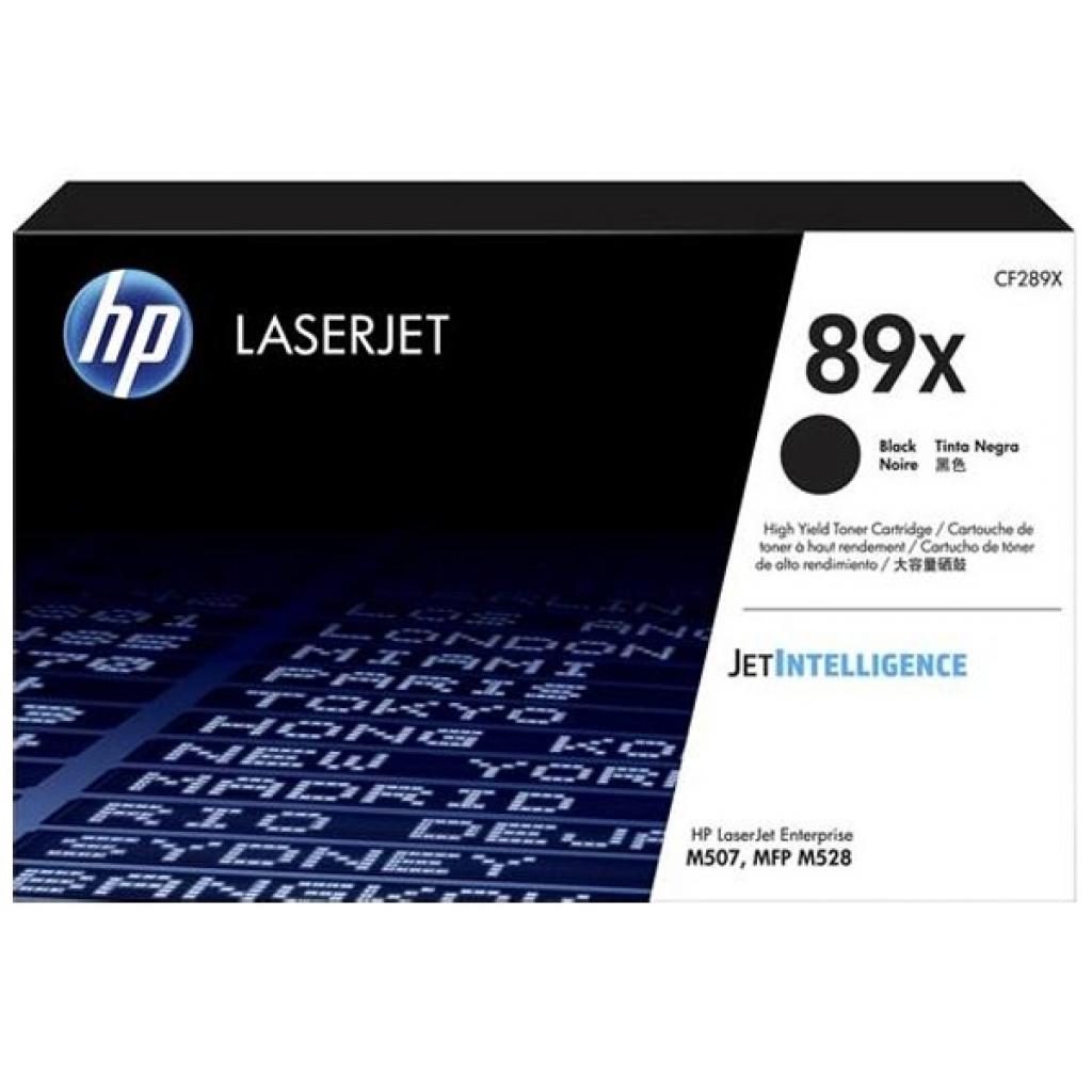 Картридж HP LJ 89X Black (CF289X) Картридж HP LJ 89X Black (CF289X)