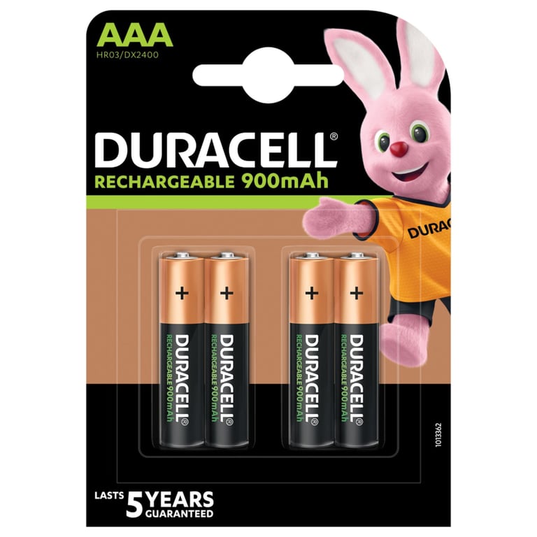 Акумулятор Duracell AAA HR03 900mAh * 4 (5005015) - фото 2