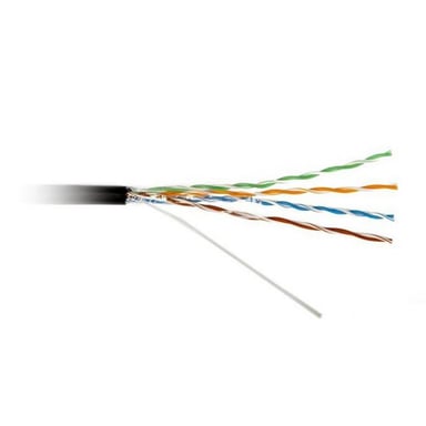 Кабель мережевий Atcom UTP 305м cat.6, CCA, 0,51мм, 1Gb/s, внешний (88414) - фото 1
