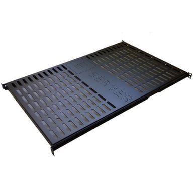 Полка 19" Eserver 1U глуб. 550 мм. (PS-1U-550-B) - фото 1