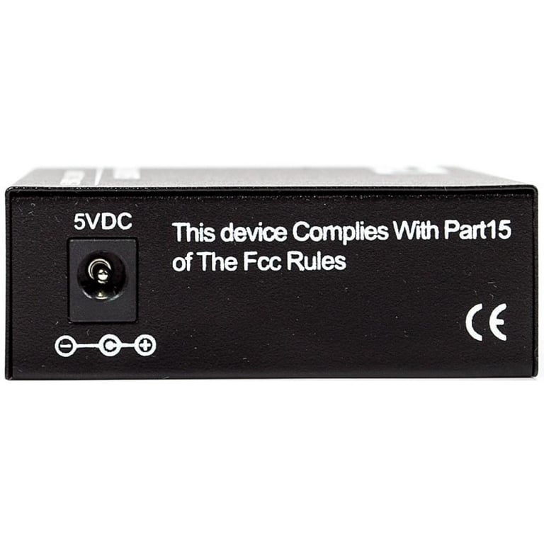 Медіаконвертер RCI 100M, 20km, SC, RJ45, Tx 1550nm, standart size metal case (RCI902W-FE-20-R) - фото 3