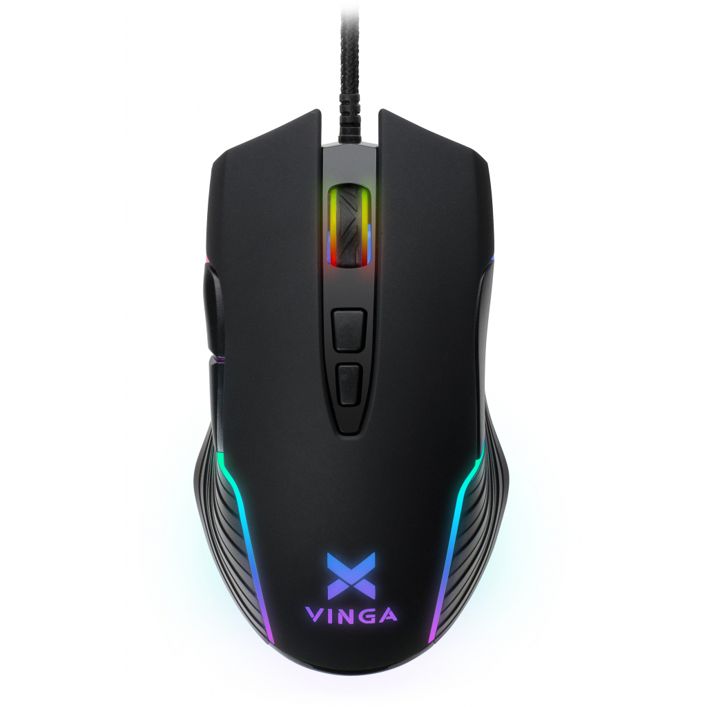 Мишка Vinga MSG-200 Black - фото 1 Мишка Vinga MSG-200 Black - фото 1