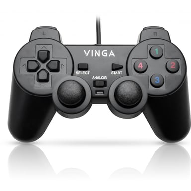 Геймпад Vinga VG1 Black - фото 1