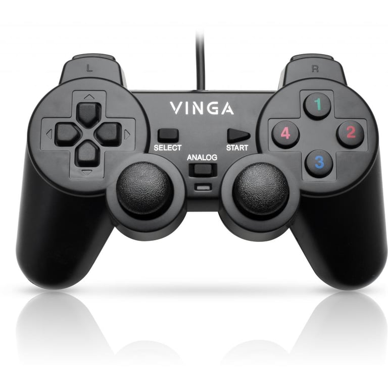 Геймпад Vinga VG1 Black - фото 1