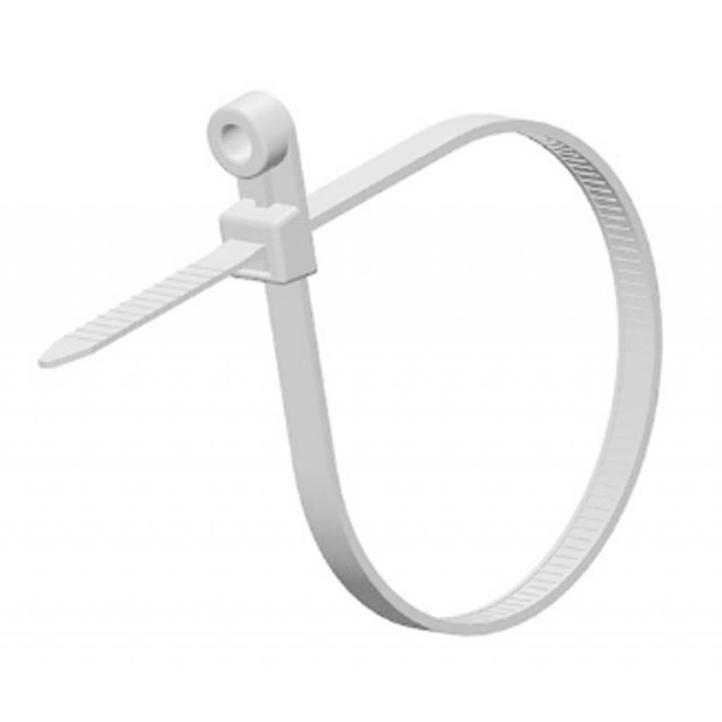 Стяжка Ritar 150мм/4.0мм под дюбель, белая, 100 шт (CTКR-W4150) Стяжка Ritar 150мм/4.0мм под дюбель, белая, 100 шт (CTКR-W4150)