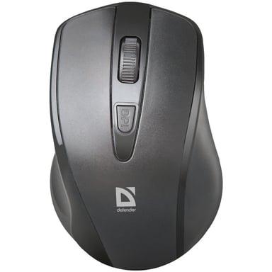 Мишка Defender Datum MM-265 Black (52265) - фото 1