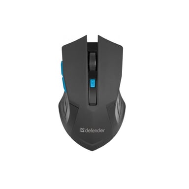 Мишка Defender Accura MM-275 Black-Blue (52275) - фото 1