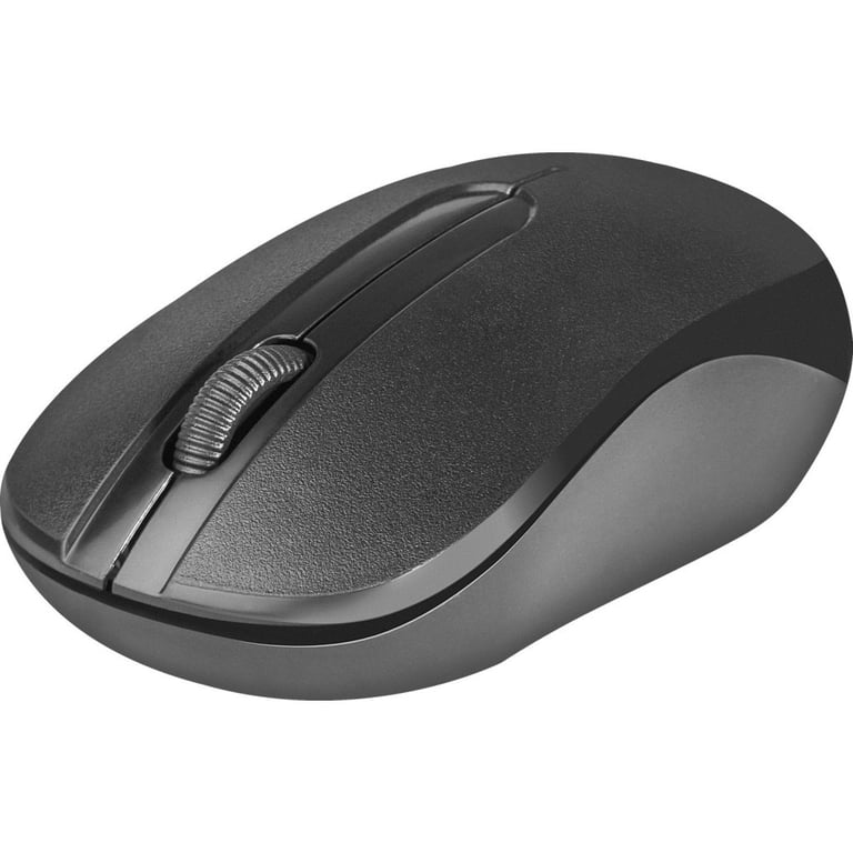 Мишка Defender Datum MM-285 Black (52285) - фото 1
