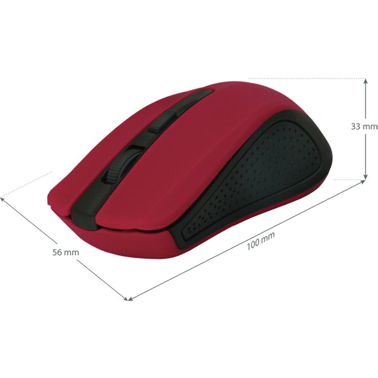 Мишка Defender Accura MM-935 Red (52937) - фото 3