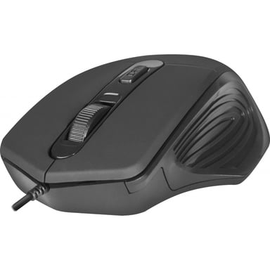 Мишка Defender Datum MB-347 Black (52347) - фото 1