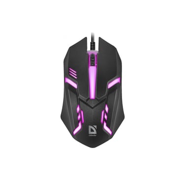Мишка Defender Cyber MB-560L Black (52560) - фото 1