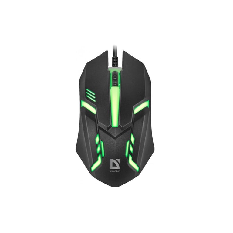 Мишка Defender Cyber MB-560L Black (52560) - фото 2