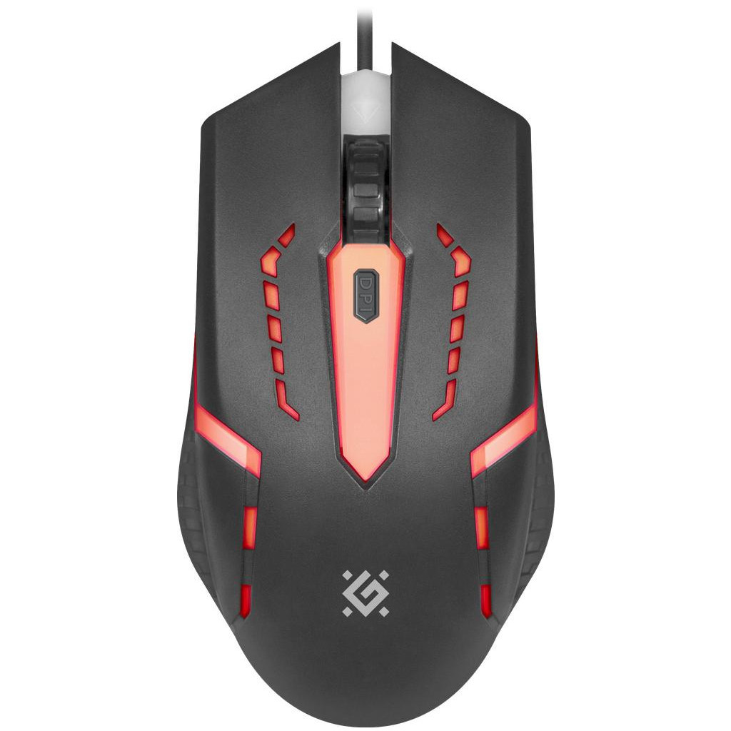 Мишка Defender Flash MB-600L Black (52600) - фото 1