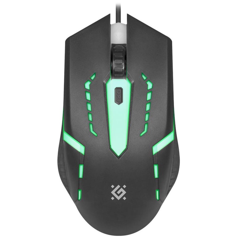 Мишка Defender Flash MB-600L Black (52600) - фото 2