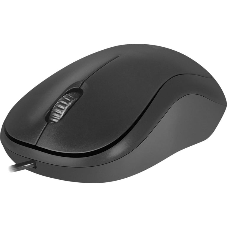 Мишка Defender Patch MS-759 Black (52759) - фото 1