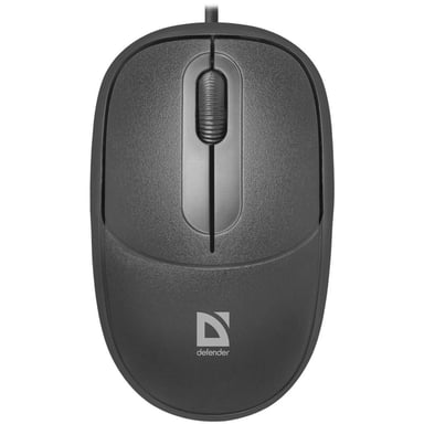 Мишка Defender Datum MS-980 Black (52980) - фото 1