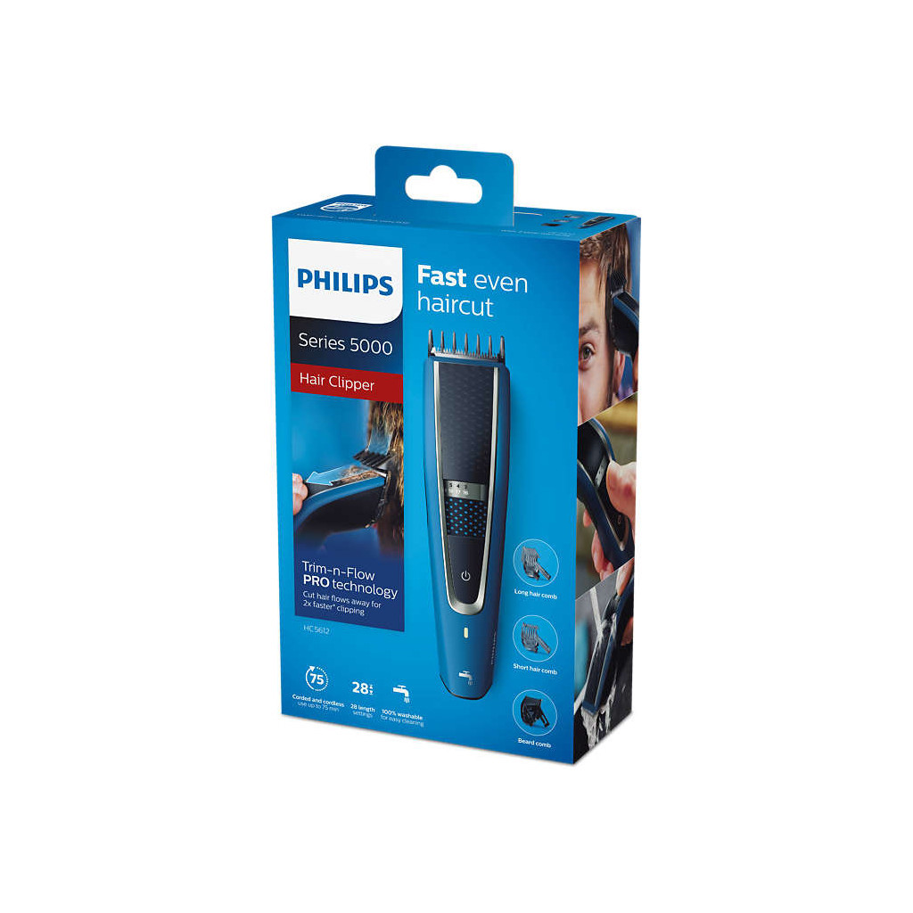 Машинка для стрижки Philips HC5612/15 - фото 6 Машинка для стрижки Philips HC5612/15 - фото 6