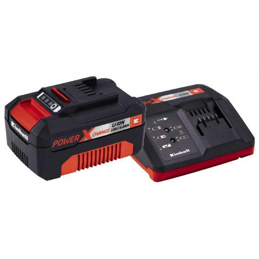 Набір акумулятор + зарядний пристрій Einhell PXC Starter Kit (Аккум + ЗУ) 18V 4.0 Ah (4512042) - головне фото