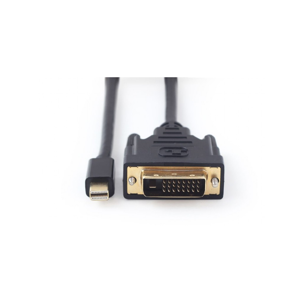 Кабель мультимедійний miniDisplayPort M to DVI M 1.8m 24+1pin Cablexpert (CC-mDPM-DVIM-6) - фото 4 Кабель мультимедійний miniDisplayPort M to DVI M 1.8m 24+1pin Cablexpert (CC-mDPM-DVIM-6) - фото 4