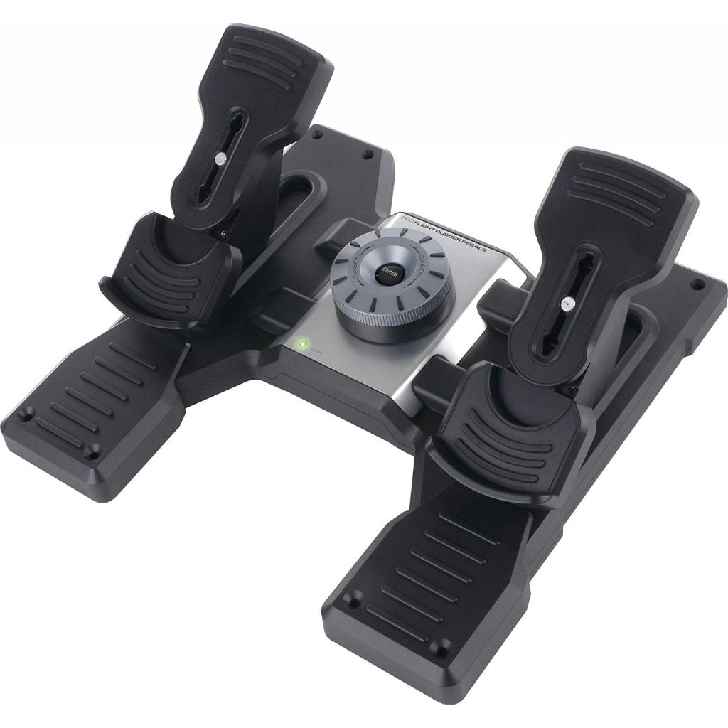 Педалі ігрові Logitech G Saitek Pro Flight Rudder Pedals PC (945-000005) - фото 1 Педалі ігрові Logitech G Saitek Pro Flight Rudder Pedals PC (945-000005) - фото 1