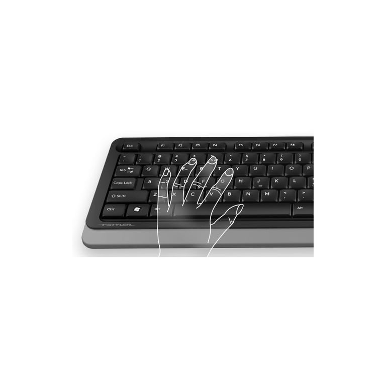 Клавіатура A4Tech FK10 Grey - фото 10