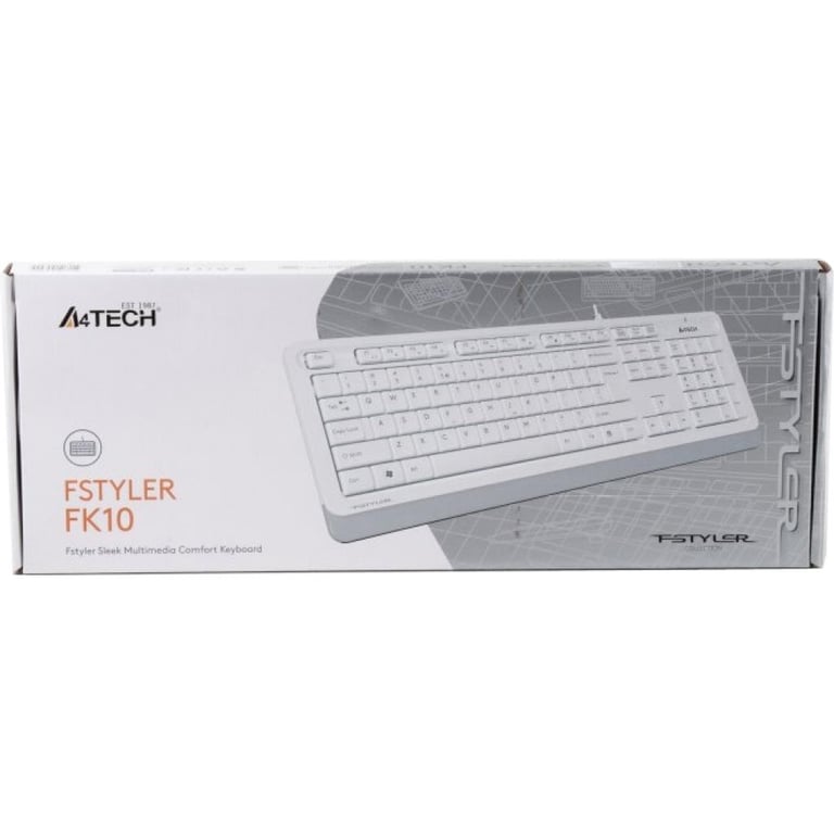 Клавіатура A4Tech FK10 White - фото 6